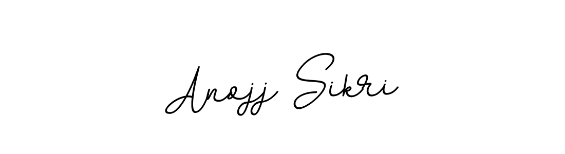 Similarly BallpointsItalic-DORy9 is the best handwritten signature design. Signature creator online .You can use it as an online autograph creator for name Anojj Sikri. Anojj Sikri signature style 11 images and pictures png