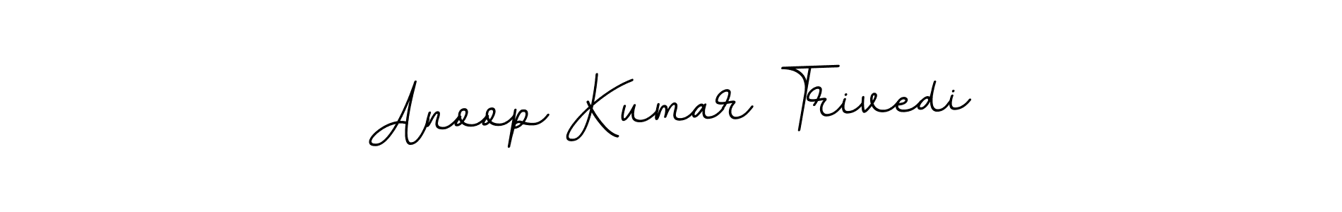 How to make Anoop Kumar Trivedi name signature. Use BallpointsItalic-DORy9 style for creating short signs online. This is the latest handwritten sign. Anoop Kumar Trivedi signature style 11 images and pictures png