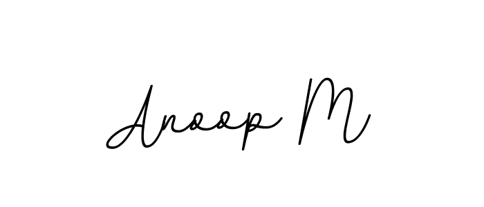 This is the best signature style for the Anoop M name. Also you like these signature font (BallpointsItalic-DORy9). Mix name signature. Anoop M signature style 11 images and pictures png