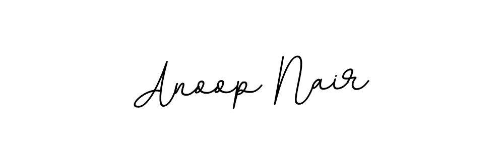 Create a beautiful signature design for name Anoop Nair. With this signature (BallpointsItalic-DORy9) fonts, you can make a handwritten signature for free. Anoop Nair signature style 11 images and pictures png