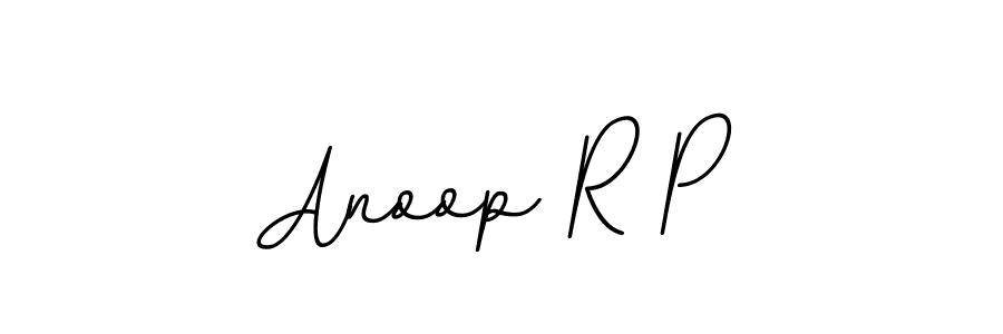 It looks lik you need a new signature style for name Anoop R P. Design unique handwritten (BallpointsItalic-DORy9) signature with our free signature maker in just a few clicks. Anoop R P signature style 11 images and pictures png