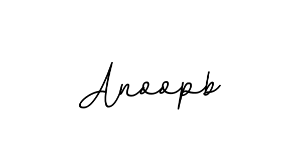 How to make Anoopb signature? BallpointsItalic-DORy9 is a professional autograph style. Create handwritten signature for Anoopb name. Anoopb signature style 11 images and pictures png