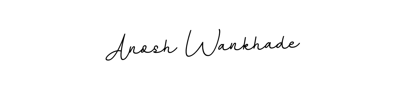 Best and Professional Signature Style for Anosh Wankhade. BallpointsItalic-DORy9 Best Signature Style Collection. Anosh Wankhade signature style 11 images and pictures png