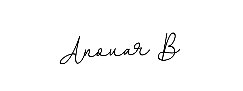 Anouar B stylish signature style. Best Handwritten Sign (BallpointsItalic-DORy9) for my name. Handwritten Signature Collection Ideas for my name Anouar B. Anouar B signature style 11 images and pictures png