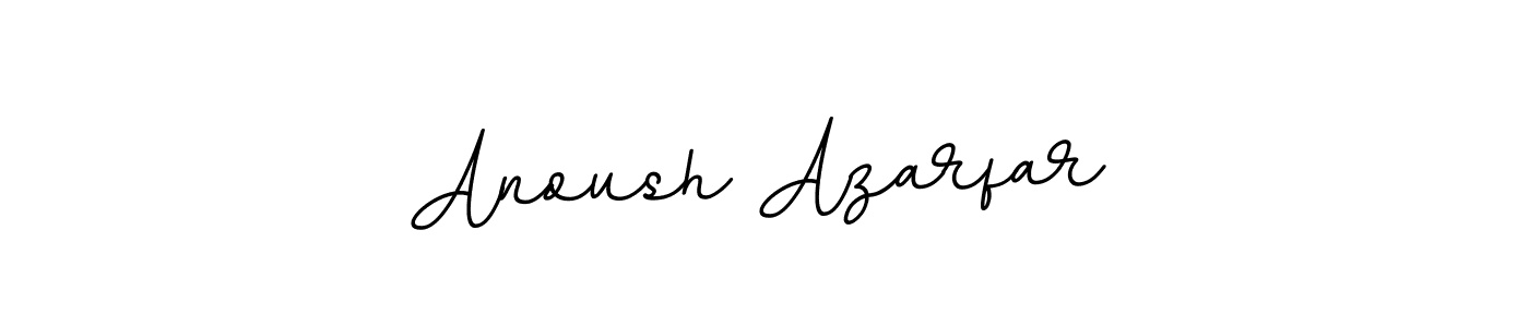 Make a beautiful signature design for name Anoush Azarfar. Use this online signature maker to create a handwritten signature for free. Anoush Azarfar signature style 11 images and pictures png