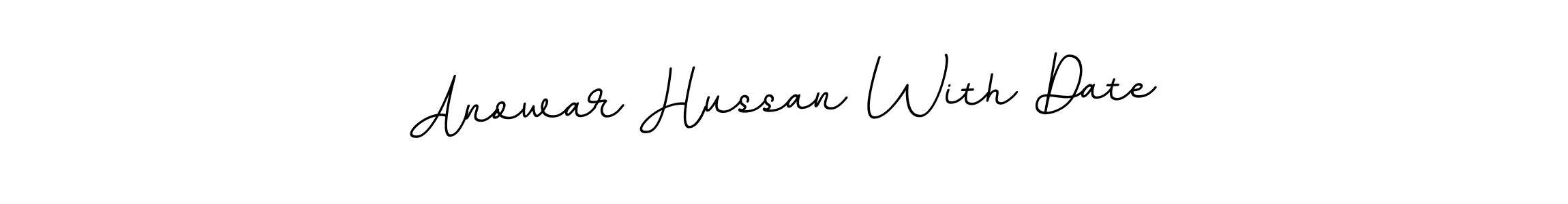 The best way (BallpointsItalic-DORy9) to make a short signature is to pick only two or three words in your name. The name Anowar Hussan With Date include a total of six letters. For converting this name. Anowar Hussan With Date signature style 11 images and pictures png