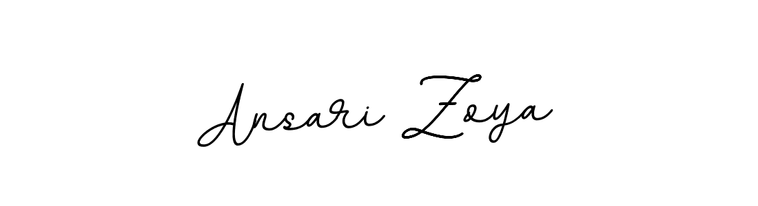 Also You can easily find your signature by using the search form. We will create Ansari Zoya name handwritten signature images for you free of cost using BallpointsItalic-DORy9 sign style. Ansari Zoya signature style 11 images and pictures png