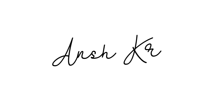 Design your own signature with our free online signature maker. With this signature software, you can create a handwritten (BallpointsItalic-DORy9) signature for name Ansh Kr. Ansh Kr signature style 11 images and pictures png
