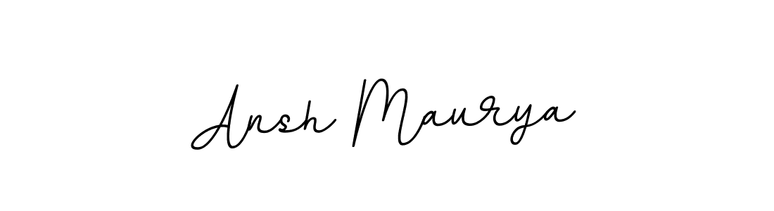 Make a beautiful signature design for name Ansh Maurya. Use this online signature maker to create a handwritten signature for free. Ansh Maurya signature style 11 images and pictures png