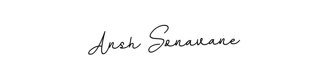 Design your own signature with our free online signature maker. With this signature software, you can create a handwritten (BallpointsItalic-DORy9) signature for name Ansh Sonavane. Ansh Sonavane signature style 11 images and pictures png