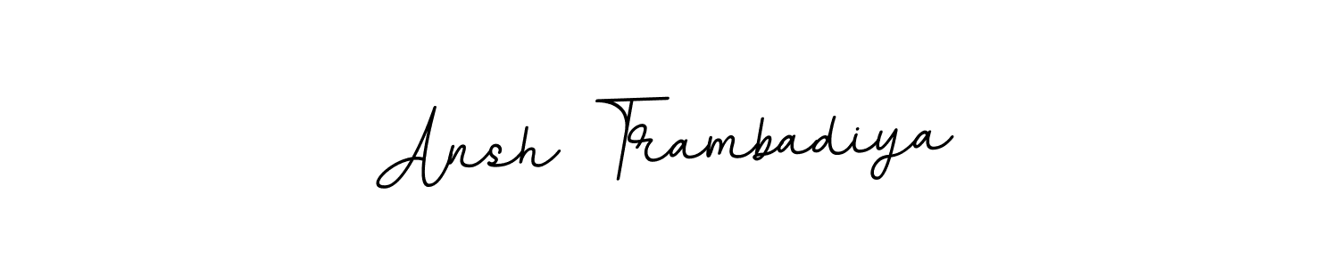 Once you've used our free online signature maker to create your best signature BallpointsItalic-DORy9 style, it's time to enjoy all of the benefits that Ansh Trambadiya name signing documents. Ansh Trambadiya signature style 11 images and pictures png