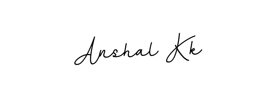 Use a signature maker to create a handwritten signature online. With this signature software, you can design (BallpointsItalic-DORy9) your own signature for name Anshal Kk. Anshal Kk signature style 11 images and pictures png