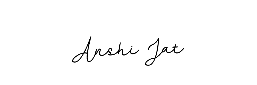 Make a beautiful signature design for name Anshi Jat. Use this online signature maker to create a handwritten signature for free. Anshi Jat signature style 11 images and pictures png