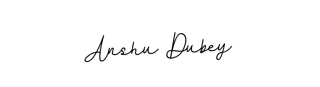 Make a beautiful signature design for name Anshu Dubey. With this signature (BallpointsItalic-DORy9) style, you can create a handwritten signature for free. Anshu Dubey signature style 11 images and pictures png