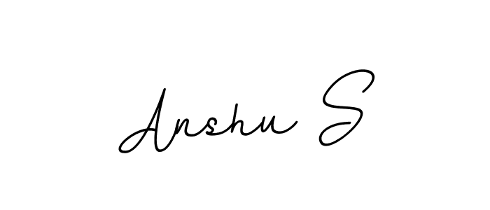 How to make Anshu S signature? BallpointsItalic-DORy9 is a professional autograph style. Create handwritten signature for Anshu S name. Anshu S signature style 11 images and pictures png