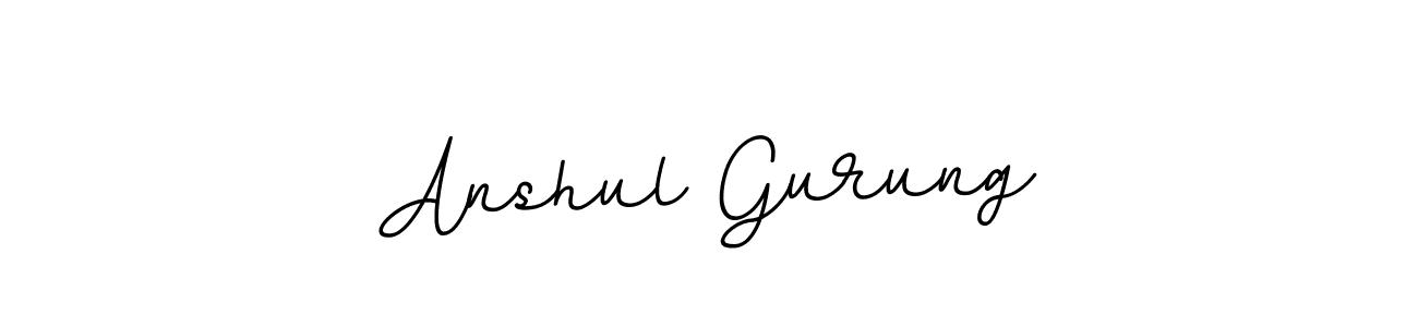 Make a beautiful signature design for name Anshul Gurung. Use this online signature maker to create a handwritten signature for free. Anshul Gurung signature style 11 images and pictures png
