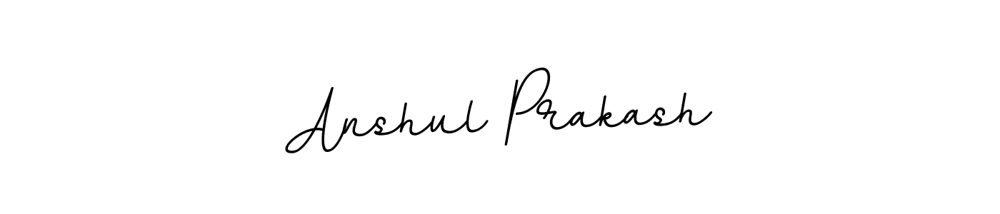 Design your own signature with our free online signature maker. With this signature software, you can create a handwritten (BallpointsItalic-DORy9) signature for name Anshul Prakash. Anshul Prakash signature style 11 images and pictures png