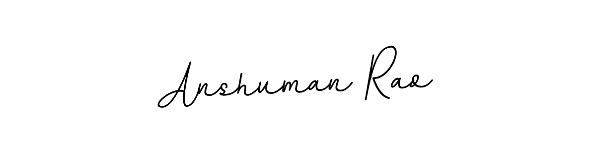 Anshuman Rao stylish signature style. Best Handwritten Sign (BallpointsItalic-DORy9) for my name. Handwritten Signature Collection Ideas for my name Anshuman Rao. Anshuman Rao signature style 11 images and pictures png