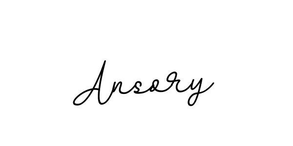 Ansory stylish signature style. Best Handwritten Sign (BallpointsItalic-DORy9) for my name. Handwritten Signature Collection Ideas for my name Ansory. Ansory signature style 11 images and pictures png