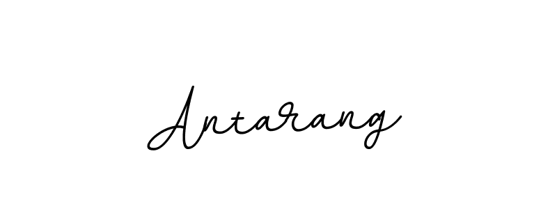 How to make Antarang name signature. Use BallpointsItalic-DORy9 style for creating short signs online. This is the latest handwritten sign. Antarang signature style 11 images and pictures png