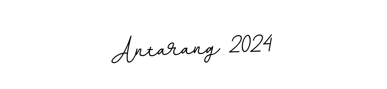 How to make Antarang 2024 name signature. Use BallpointsItalic-DORy9 style for creating short signs online. This is the latest handwritten sign. Antarang 2024 signature style 11 images and pictures png