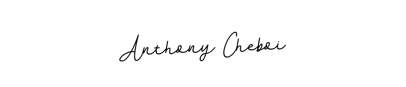 Create a beautiful signature design for name Anthony Cheboi. With this signature (BallpointsItalic-DORy9) fonts, you can make a handwritten signature for free. Anthony Cheboi signature style 11 images and pictures png