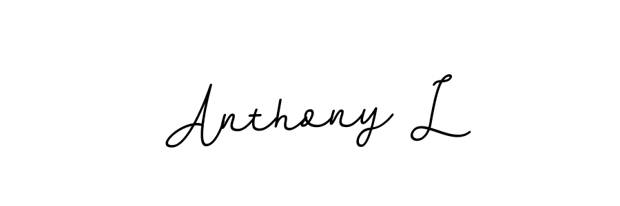 This is the best signature style for the Anthony L name. Also you like these signature font (BallpointsItalic-DORy9). Mix name signature. Anthony L signature style 11 images and pictures png