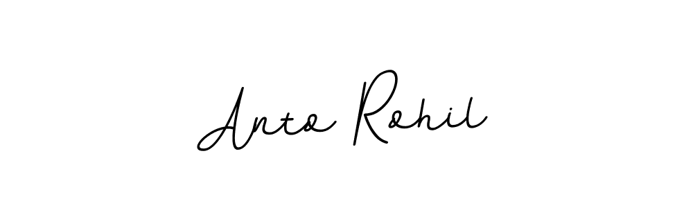 It looks lik you need a new signature style for name Anto Rohil. Design unique handwritten (BallpointsItalic-DORy9) signature with our free signature maker in just a few clicks. Anto Rohil signature style 11 images and pictures png