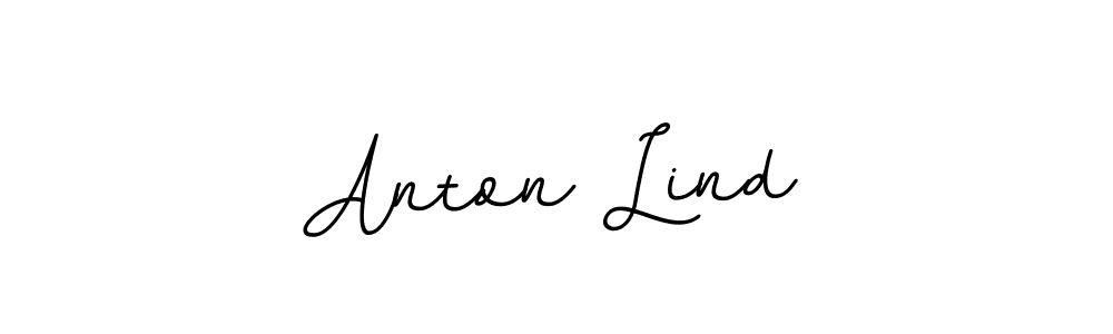 Design your own signature with our free online signature maker. With this signature software, you can create a handwritten (BallpointsItalic-DORy9) signature for name Anton Lind. Anton Lind signature style 11 images and pictures png