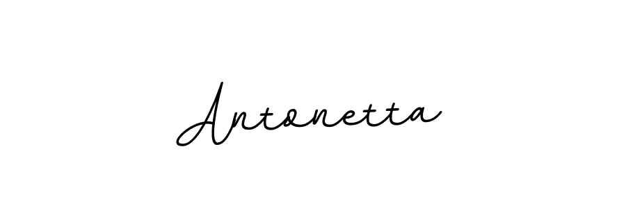 Antonetta stylish signature style. Best Handwritten Sign (BallpointsItalic-DORy9) for my name. Handwritten Signature Collection Ideas for my name Antonetta. Antonetta signature style 11 images and pictures png