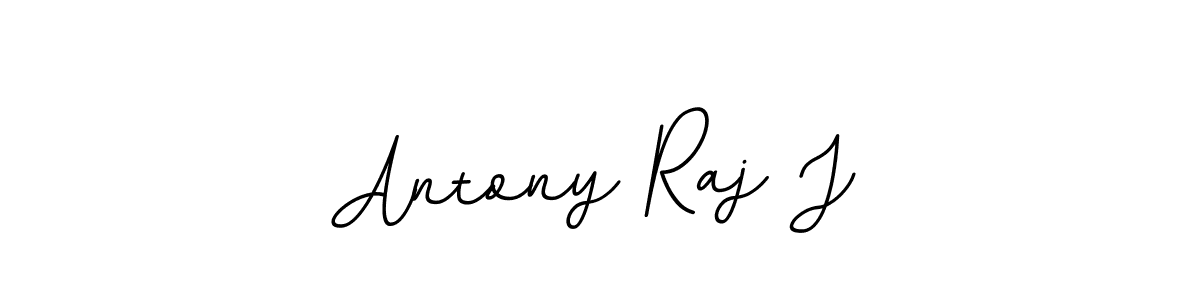 if you are searching for the best signature style for your name Antony Raj J. so please give up your signature search. here we have designed multiple signature styles  using BallpointsItalic-DORy9. Antony Raj J signature style 11 images and pictures png