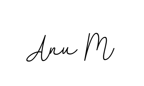 How to Draw Anu M signature style? BallpointsItalic-DORy9 is a latest design signature styles for name Anu M. Anu M signature style 11 images and pictures png