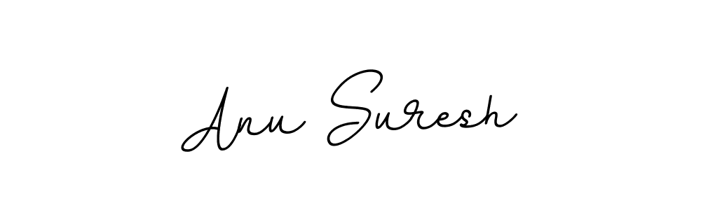 Anu Suresh stylish signature style. Best Handwritten Sign (BallpointsItalic-DORy9) for my name. Handwritten Signature Collection Ideas for my name Anu Suresh. Anu Suresh signature style 11 images and pictures png