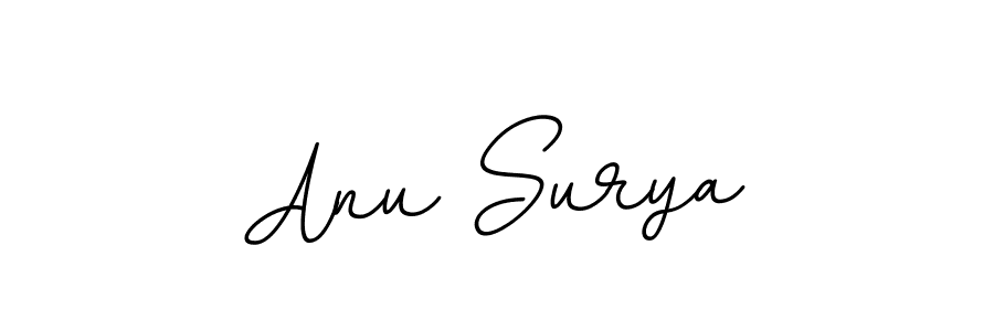 The best way (BallpointsItalic-DORy9) to make a short signature is to pick only two or three words in your name. The name Anu Surya include a total of six letters. For converting this name. Anu Surya signature style 11 images and pictures png