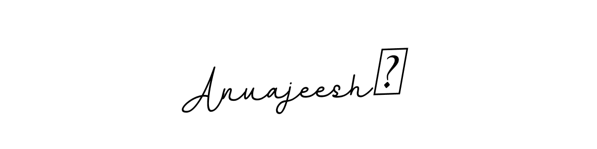 The best way (BallpointsItalic-DORy9) to make a short signature is to pick only two or three words in your name. The name Anuajeesh❤ include a total of six letters. For converting this name. Anuajeesh❤ signature style 11 images and pictures png