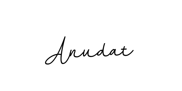 How to make Anudat name signature. Use BallpointsItalic-DORy9 style for creating short signs online. This is the latest handwritten sign. Anudat signature style 11 images and pictures png