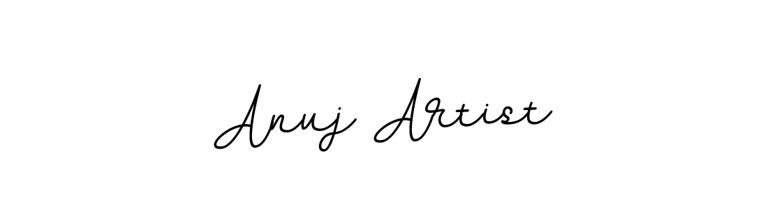 The best way (BallpointsItalic-DORy9) to make a short signature is to pick only two or three words in your name. The name Anuj Artist include a total of six letters. For converting this name. Anuj Artist signature style 11 images and pictures png