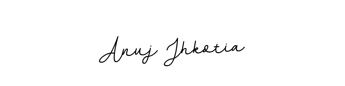 Anuj Jhkotia stylish signature style. Best Handwritten Sign (BallpointsItalic-DORy9) for my name. Handwritten Signature Collection Ideas for my name Anuj Jhkotia. Anuj Jhkotia signature style 11 images and pictures png