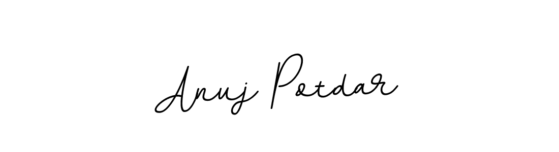 if you are searching for the best signature style for your name Anuj Potdar. so please give up your signature search. here we have designed multiple signature styles  using BallpointsItalic-DORy9. Anuj Potdar signature style 11 images and pictures png