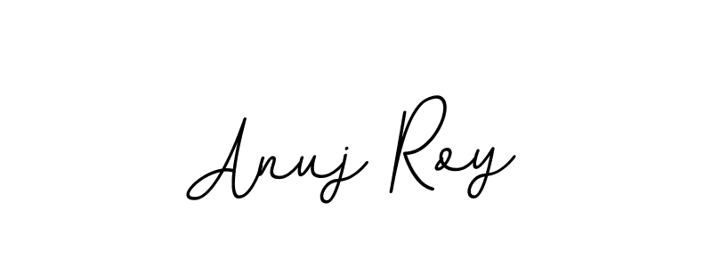 Make a beautiful signature design for name Anuj Roy. With this signature (BallpointsItalic-DORy9) style, you can create a handwritten signature for free. Anuj Roy signature style 11 images and pictures png