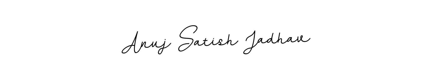 Also You can easily find your signature by using the search form. We will create Anuj Satish Jadhav name handwritten signature images for you free of cost using BallpointsItalic-DORy9 sign style. Anuj Satish Jadhav signature style 11 images and pictures png