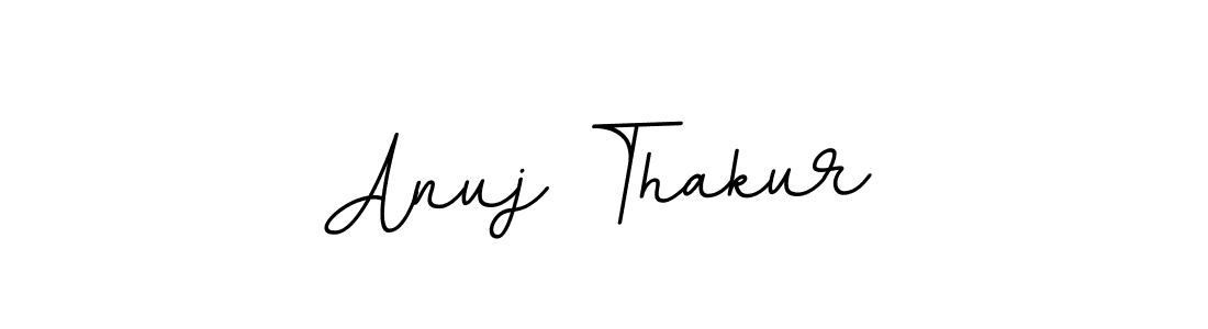 This is the best signature style for the Anuj Thakur name. Also you like these signature font (BallpointsItalic-DORy9). Mix name signature. Anuj Thakur signature style 11 images and pictures png