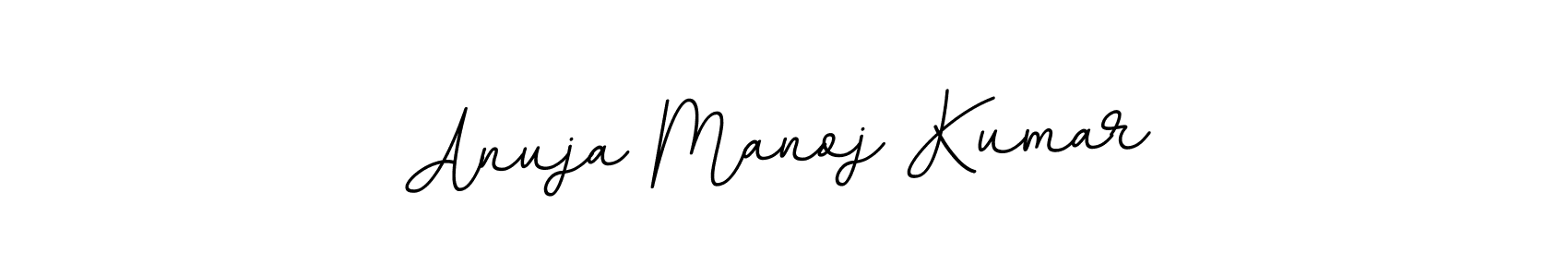 BallpointsItalic-DORy9 is a professional signature style that is perfect for those who want to add a touch of class to their signature. It is also a great choice for those who want to make their signature more unique. Get Anuja Manoj Kumar name to fancy signature for free. Anuja Manoj Kumar signature style 11 images and pictures png