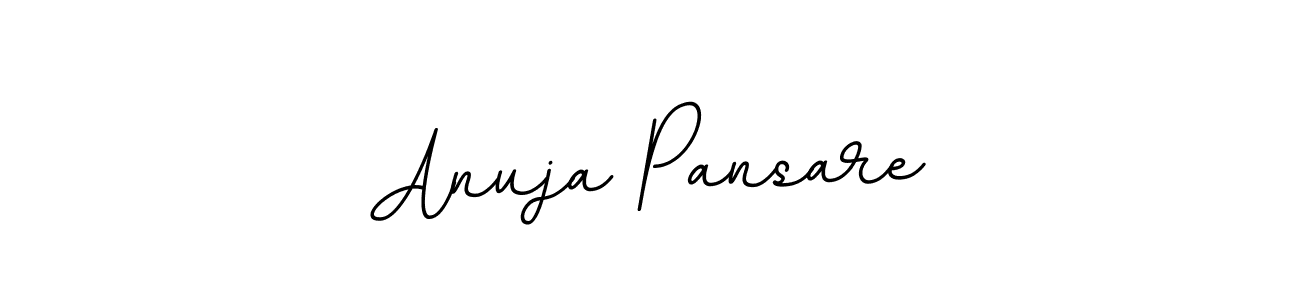 Use a signature maker to create a handwritten signature online. With this signature software, you can design (BallpointsItalic-DORy9) your own signature for name Anuja Pansare. Anuja Pansare signature style 11 images and pictures png
