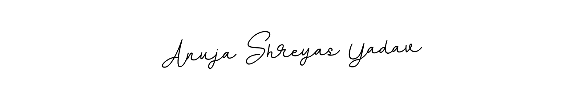 Also we have Anuja Shreyas Yadav name is the best signature style. Create professional handwritten signature collection using BallpointsItalic-DORy9 autograph style. Anuja Shreyas Yadav signature style 11 images and pictures png