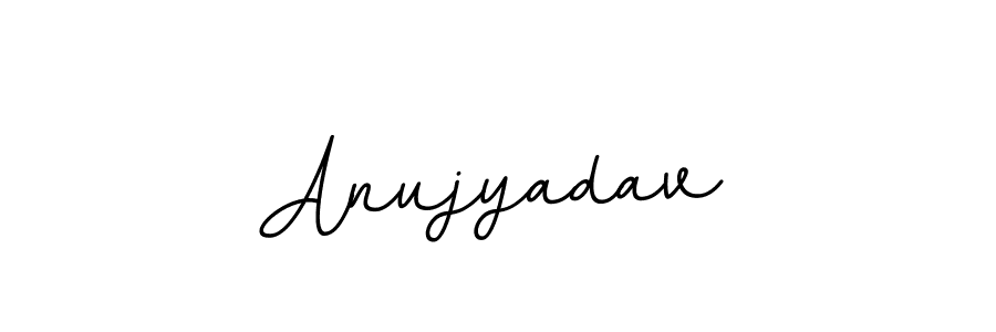 Create a beautiful signature design for name Anujyadav. With this signature (BallpointsItalic-DORy9) fonts, you can make a handwritten signature for free. Anujyadav signature style 11 images and pictures png