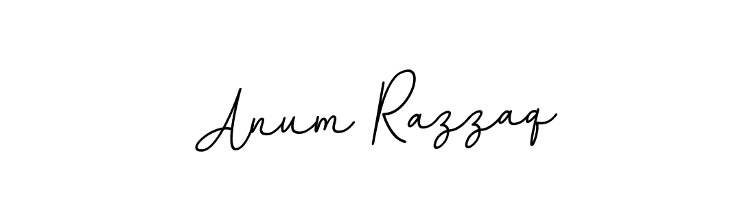 Use a signature maker to create a handwritten signature online. With this signature software, you can design (BallpointsItalic-DORy9) your own signature for name Anum Razzaq. Anum Razzaq signature style 11 images and pictures png