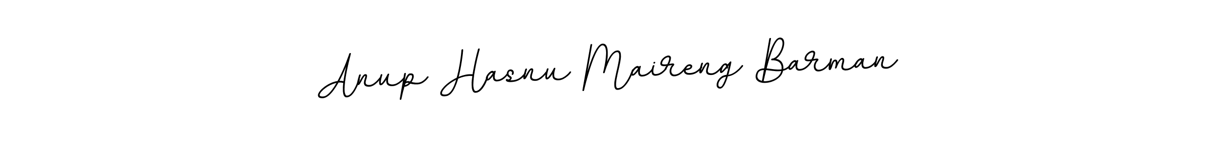 Make a beautiful signature design for name Anup Hasnu Maireng Barman. With this signature (BallpointsItalic-DORy9) style, you can create a handwritten signature for free. Anup Hasnu Maireng Barman signature style 11 images and pictures png