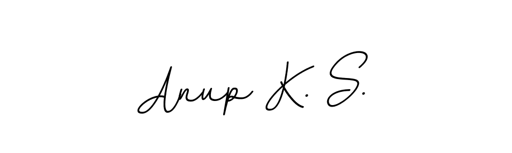 Anup K. S. stylish signature style. Best Handwritten Sign (BallpointsItalic-DORy9) for my name. Handwritten Signature Collection Ideas for my name Anup K. S.. Anup K. S. signature style 11 images and pictures png