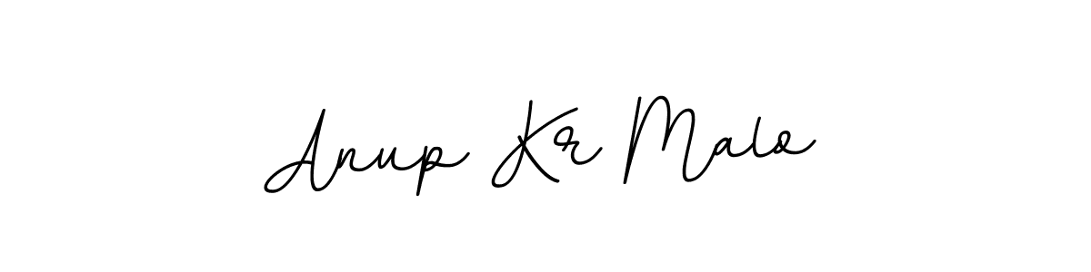 Create a beautiful signature design for name Anup Kr Malo. With this signature (BallpointsItalic-DORy9) fonts, you can make a handwritten signature for free. Anup Kr Malo signature style 11 images and pictures png